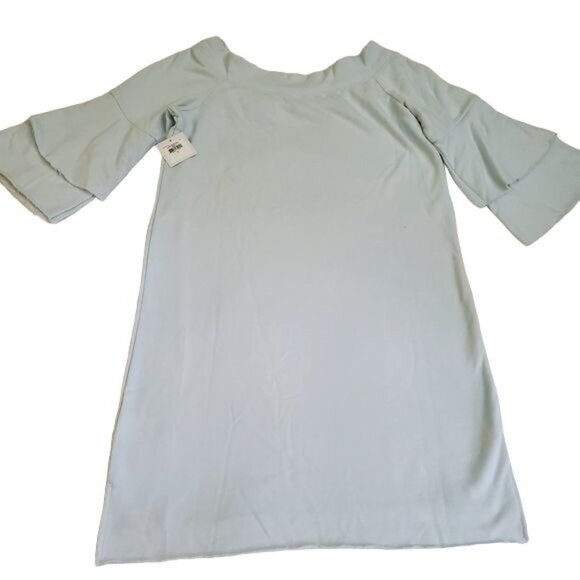 Juicy Couture Dresses & Skirts - Juicy by Juicy Couture womens shirt dress Boulevard light Blue Ruffle Sleeve new